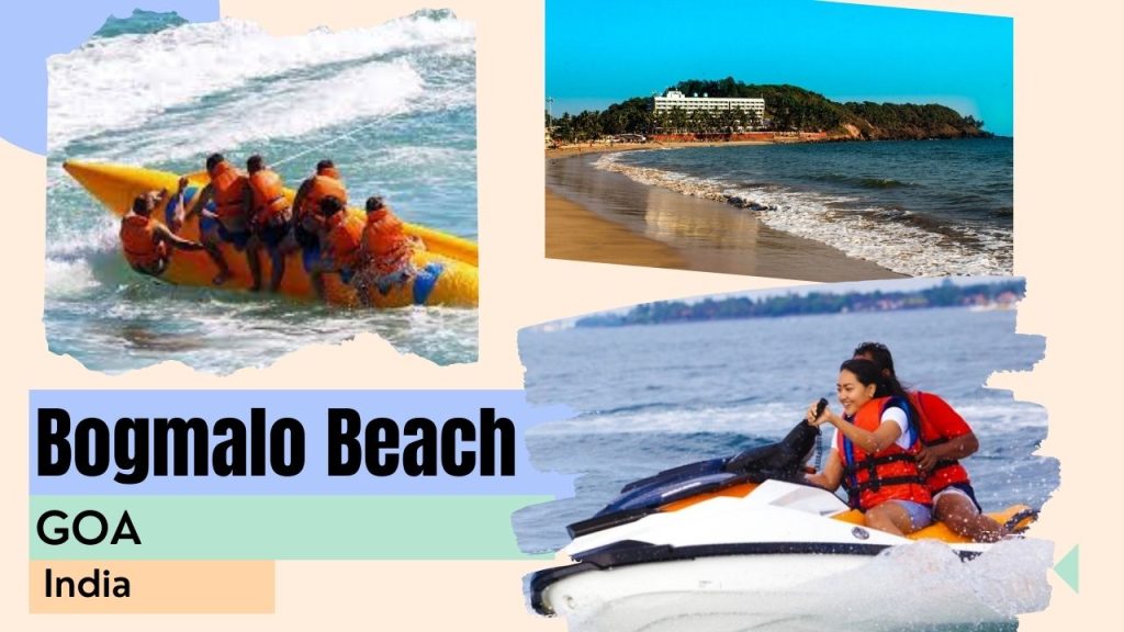 Bogmalo Beach water sports hub in Goa